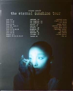 Ariana Grande unveils details of 'Eternal Sunshine' North America and UK tour
