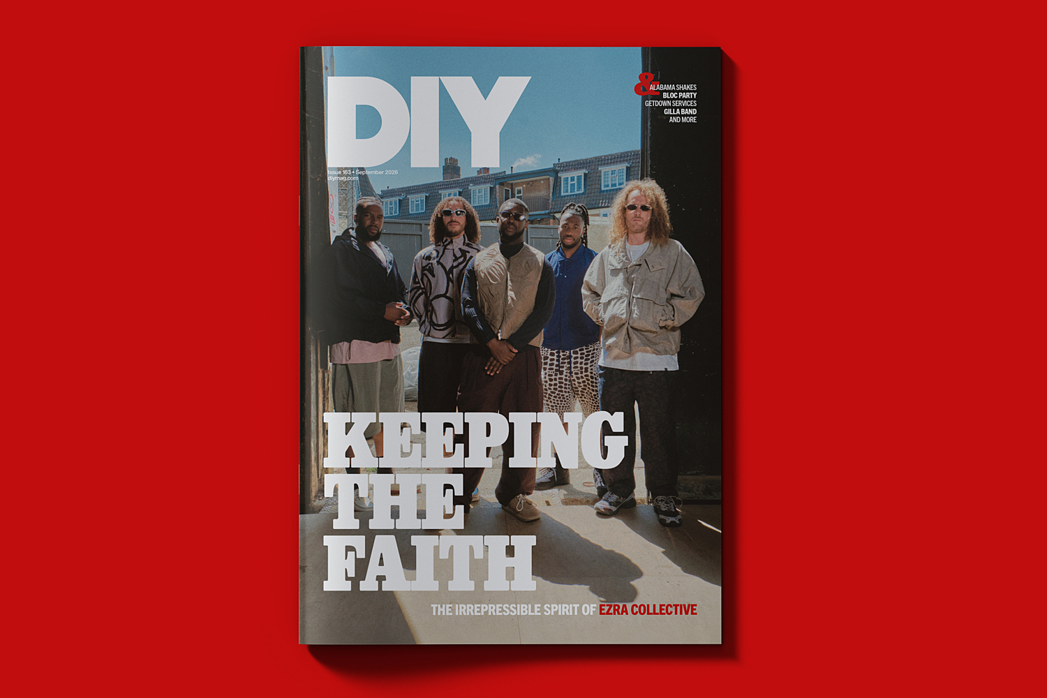 Ezra Collective are the cover stars of DIY’s September 2026 issue!&nbsp;