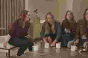 Haim visit Sound Advice for a second consultation with SNL's Vanessa Bayer
