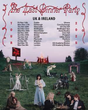 The Last Dinner Party announce huge 2025/2026 headline tour of the UK, Europe, and Australia