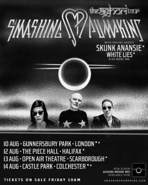 The Smashing Pumpkins announce UK leg of Aghori tour, including open-air show at London's Gunnersbury Park