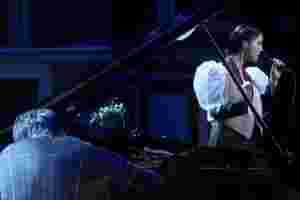 St Vincent performs stripped down ‘New York’ on Kimmel