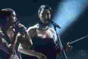 Watch St Vincent and Dua Lipa perform together at last night's GRAMMYs