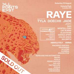 RAYE makes All Points East a family affair by adding sisters Absolutely and Amma to 2025 lineup