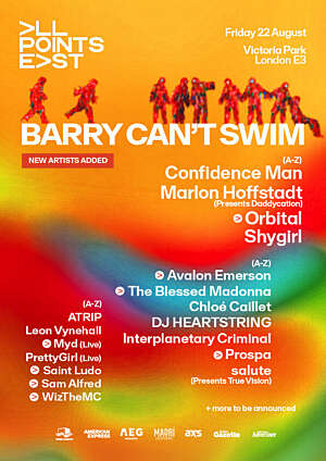 All Points East announces first wave of acts on Barry Can’t Swim headline 