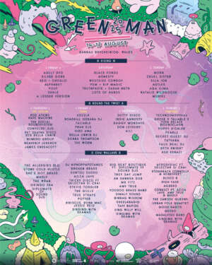 Green Man Festival unveils full lineup and day splits for 2025 edition