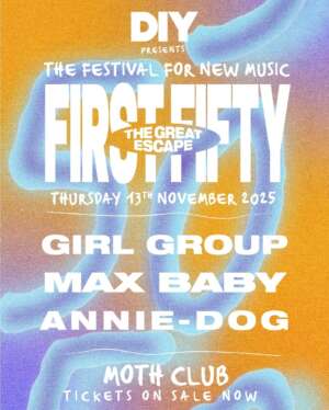 The Great Escape reveals lineup for 2026 First Fifty festival launch