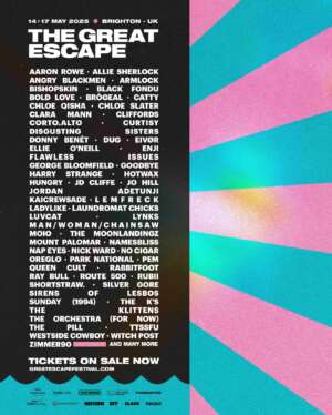 The Great Escape Festival announces Pete Doherty and Warmduscher for 2025 Spotlight Show; adds over 100 new names to lineup
