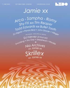 LIDO Festival confirms bonus Jamie xx sets with Nia Archives and Skrillex