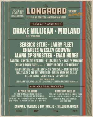 Midland, Seasick Steve, Chuck Ragan and more to play The Long Road 2025