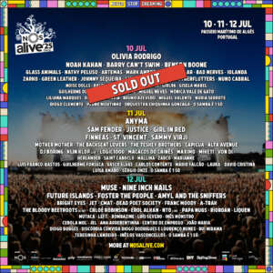 NOS Alive Festival add Muse to 2025 lineup as Kings Of Leon replacement