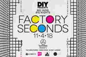 DIY are teaming up with Big Indie for a series of new band shows, starting with Factory Seconds!