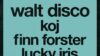 Walt Disco, KOJ, Finn Forster & Lucky Iris to play special EMI North & DIY Presents London show