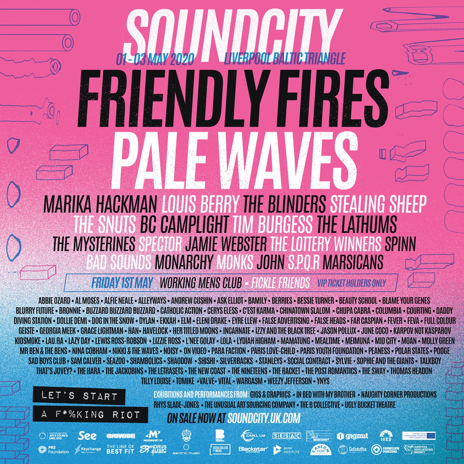 Friendly Fires to headline Liverpool's Sound City