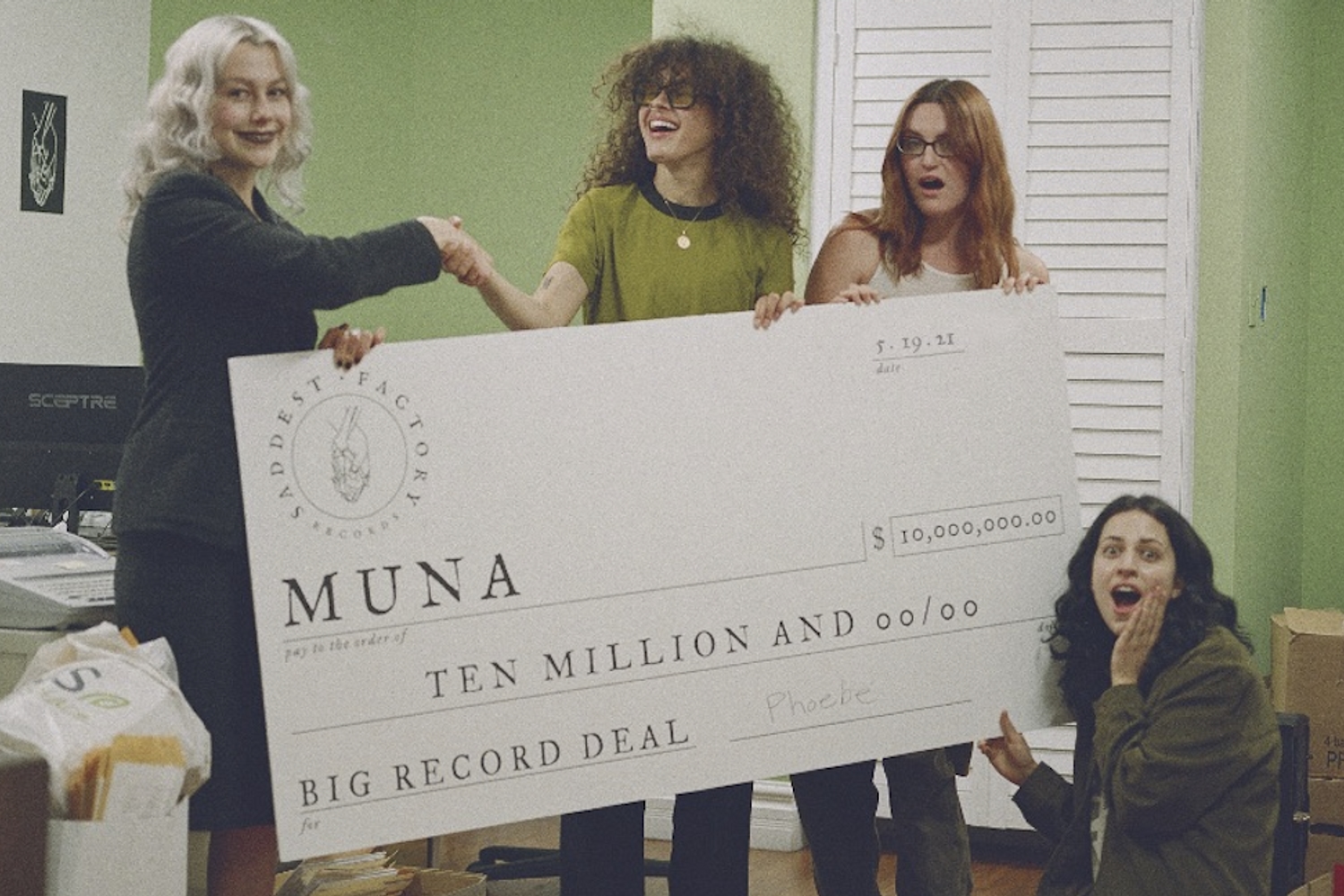 MUNA sign to Saddest Factory Records