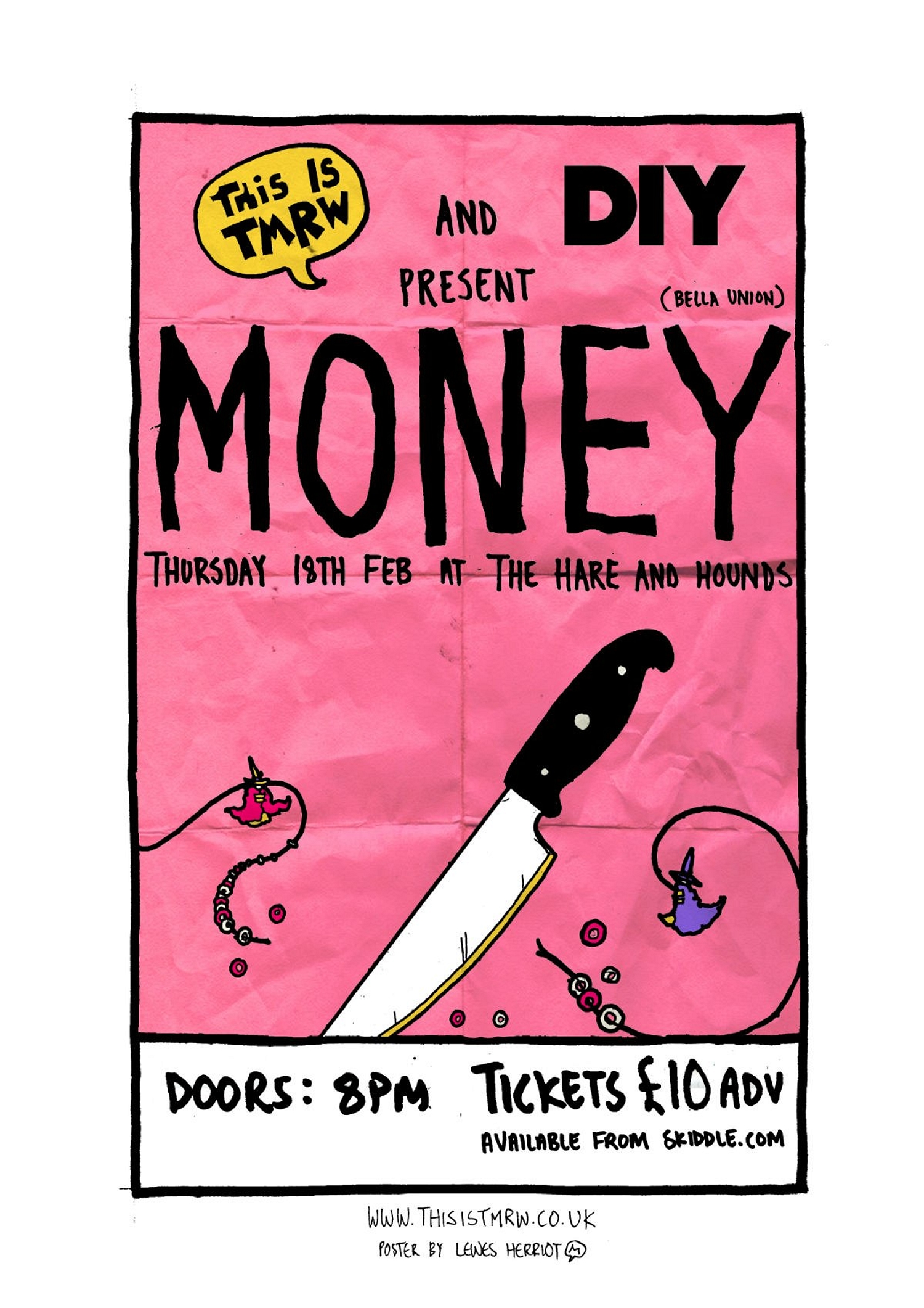 MONEY to headline DIY Presents & This Is Tmrw Birmingham gig
