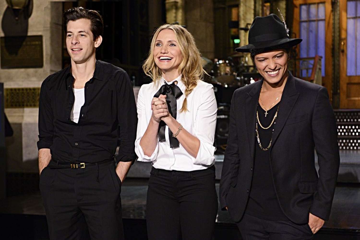 Watch Mark Ronson and Bruno Mars perform on Saturday Night Live