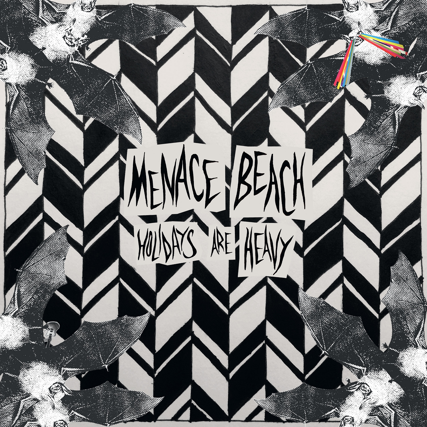 Menace Beach shoot for a starry night on 'Holidays Are Heavy'