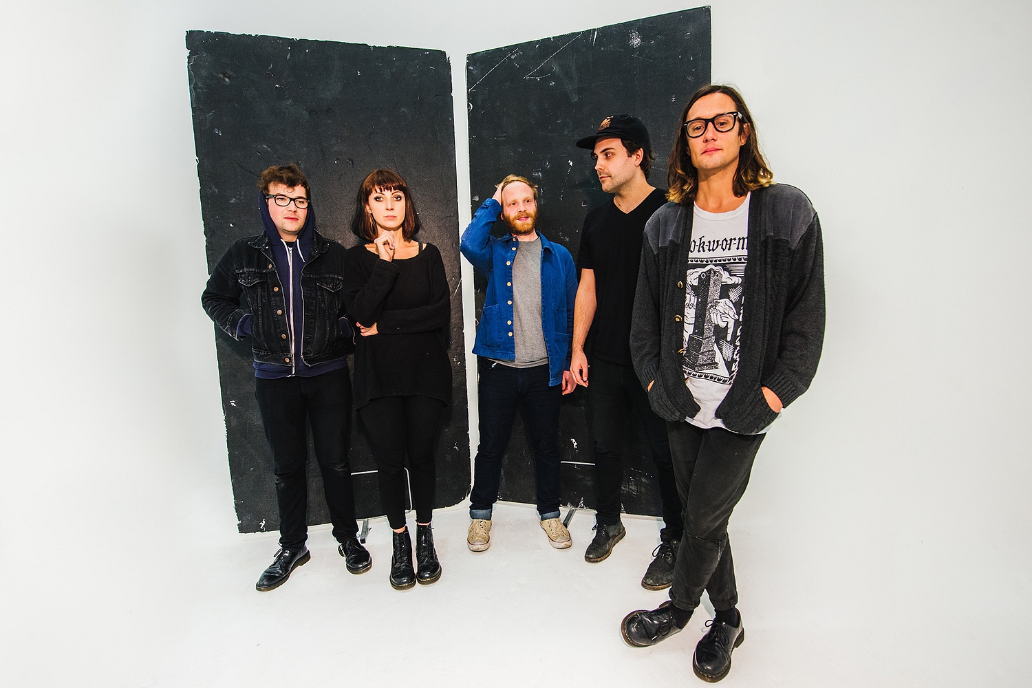 Menace Beach shoot for a starry night on 'Holidays Are Heavy'