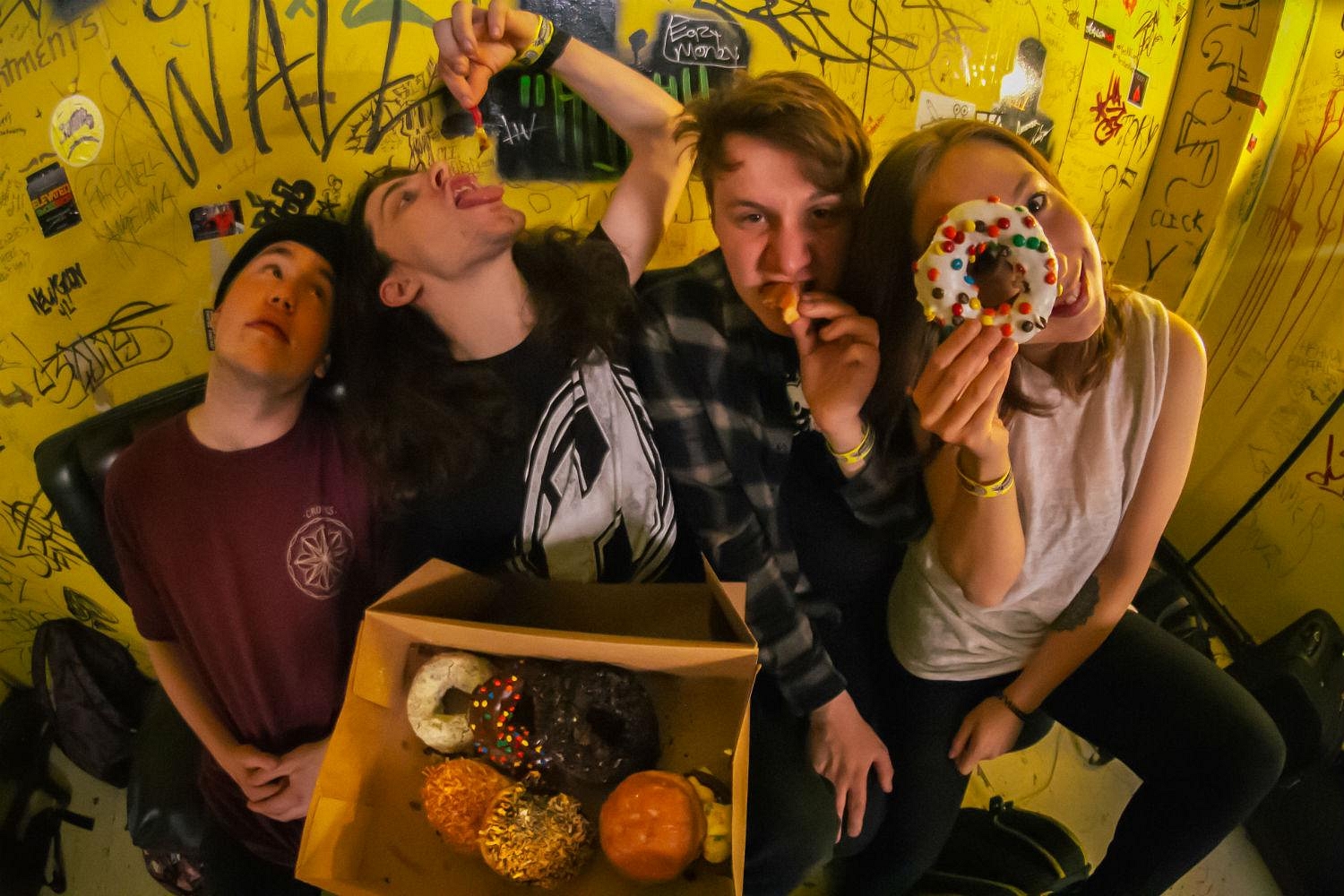 Milk Teeth hit the road in their 'Crows Feet' video