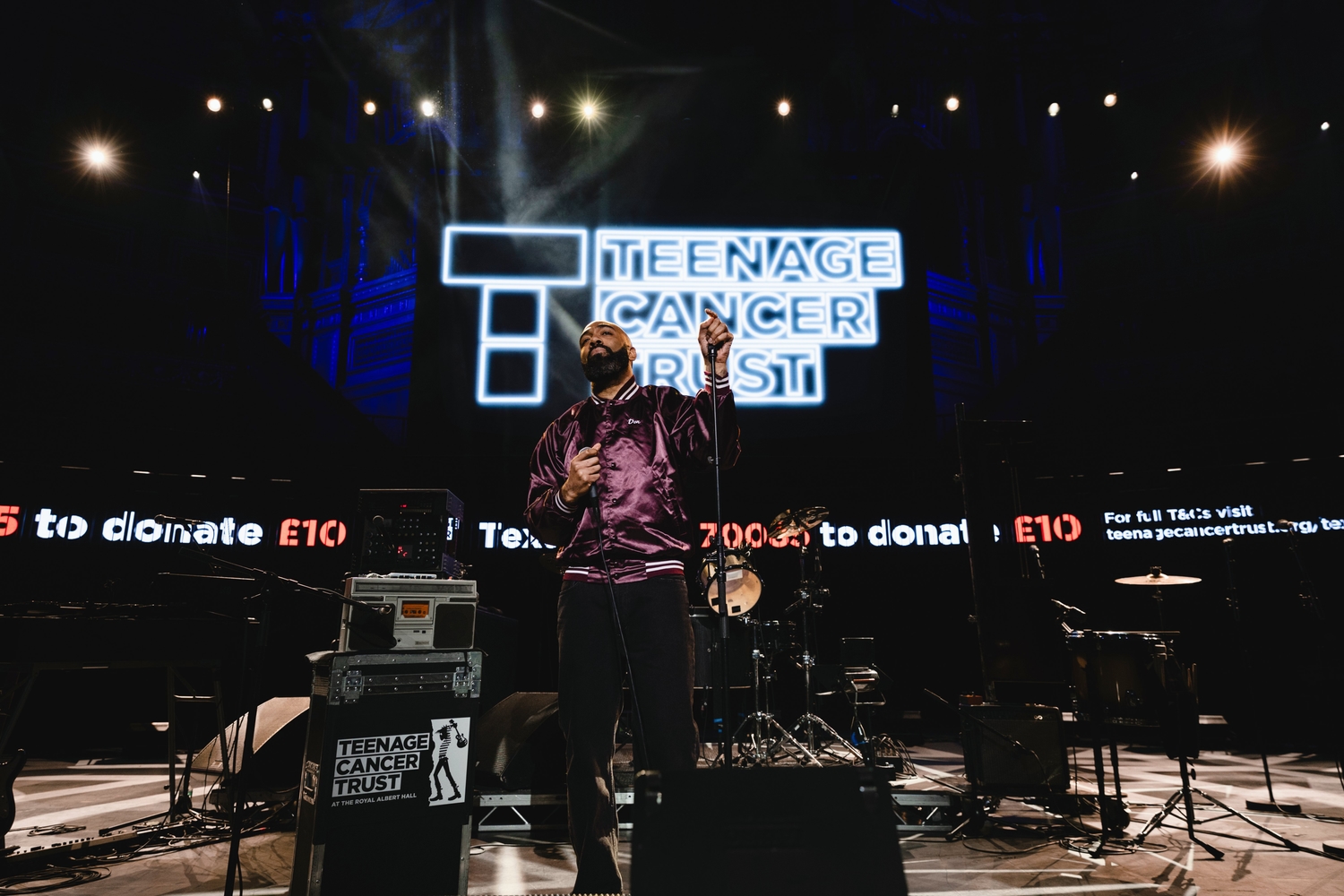 Young Fathers give special show at Royal Albert Hall for Teenage Cancer Trust