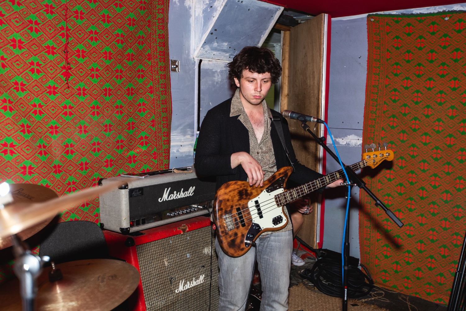 In the studio with Mystery Jets