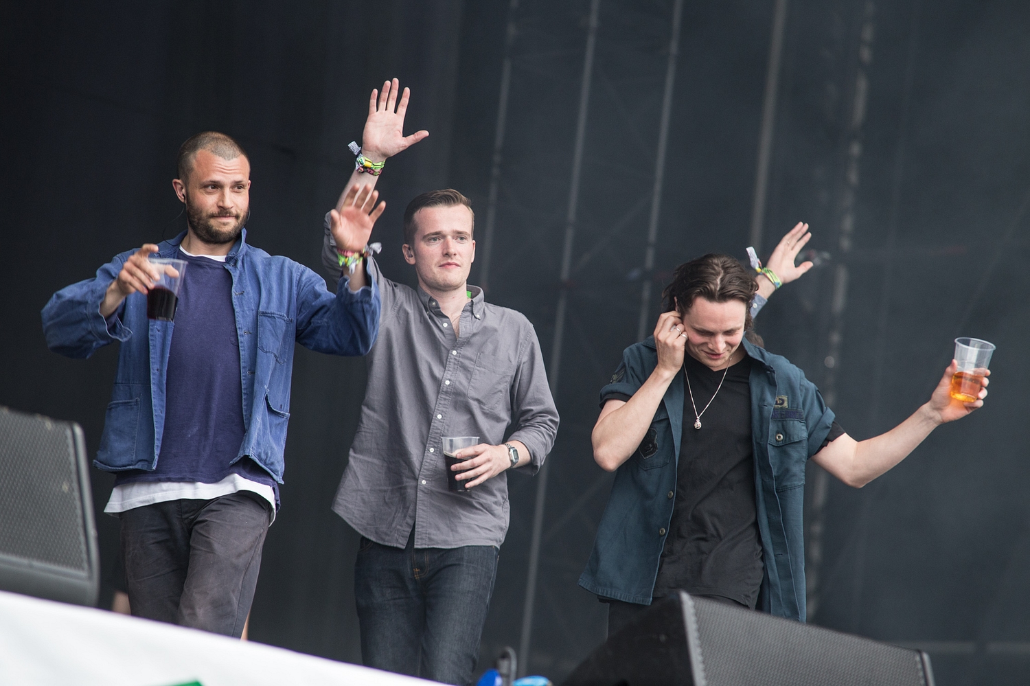 The Maccabees return with new material and Jamie T at Glastonbury 2015