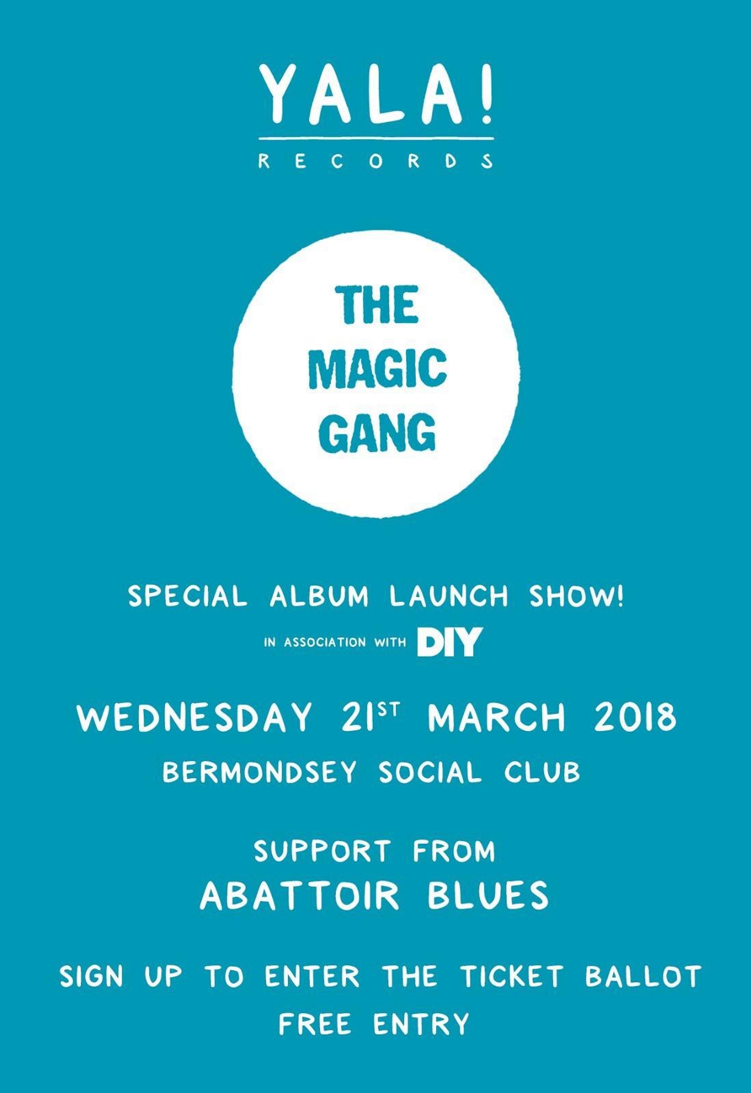 The Magic Gang to play special album release show in London