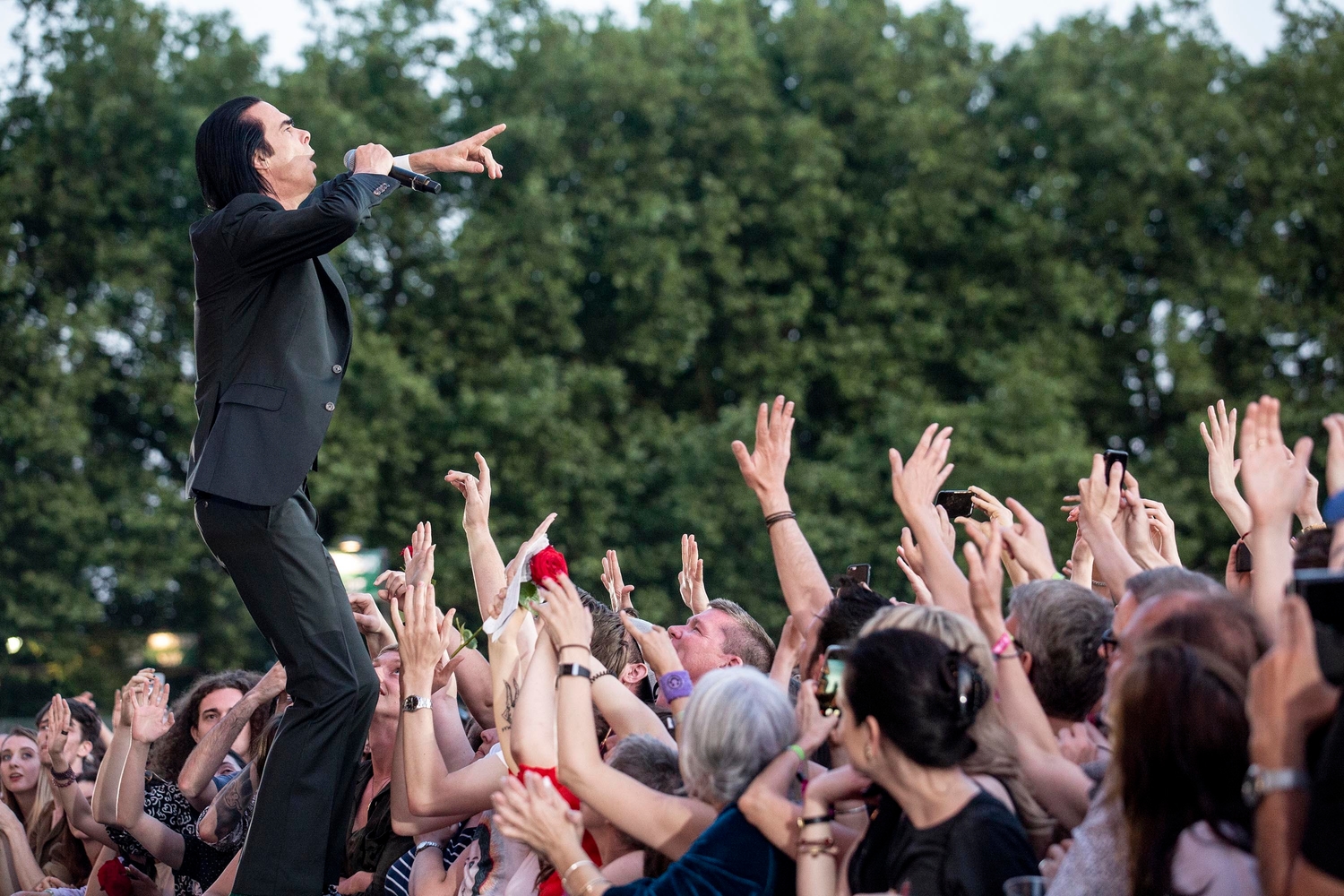 Nick Cave and the Bad Seeds close All Points East with a deeply powerful, hypnotic finale (with added Kylie!)