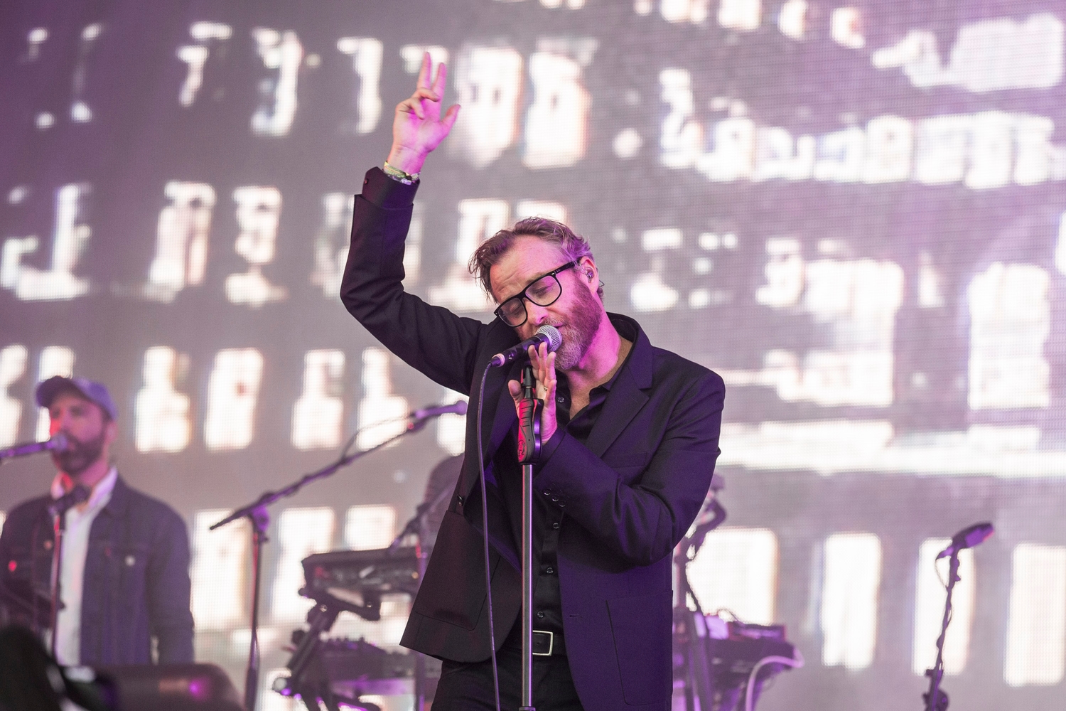 The National are angry and vicious on Glastonbury’s Pyramid Stage