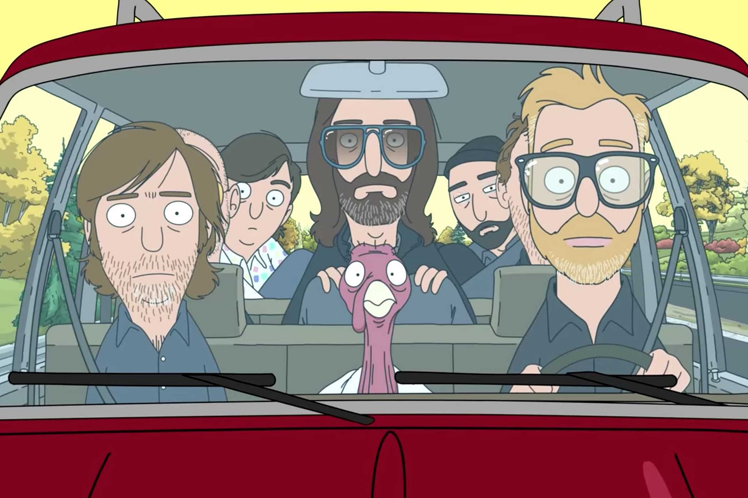 The National share Thanksgiving song with Bob's Burgers