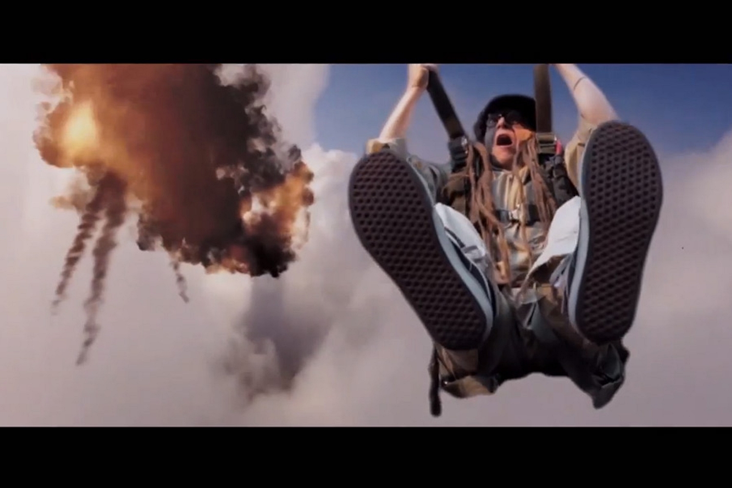 OFF! and Jack Black skydive and take on bears in ‘Over Our Heads’