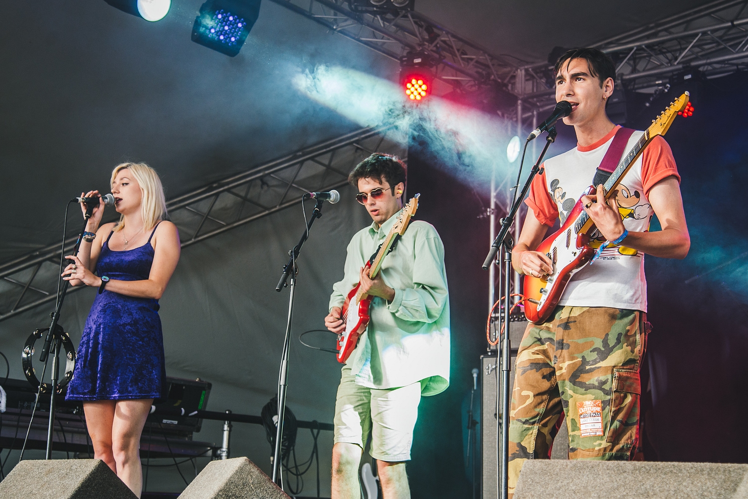 Oscar spring their sugar-coated pop into action at Latitude 2015