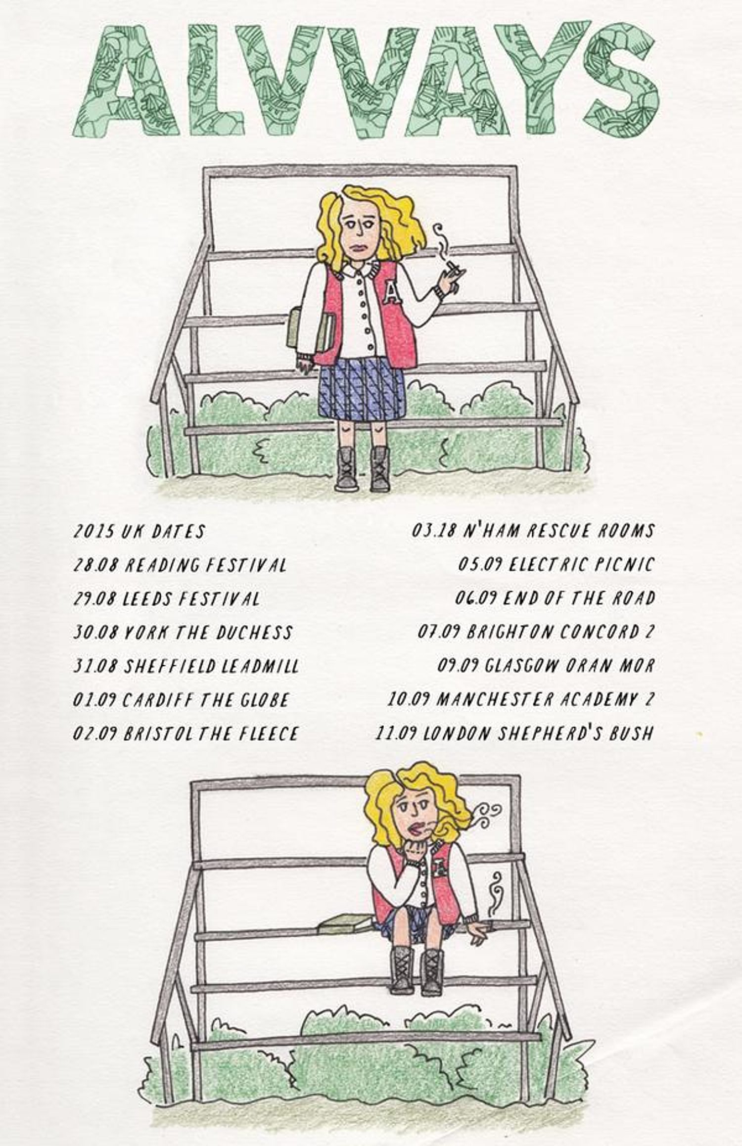 Alvvays announce new UK tour dates