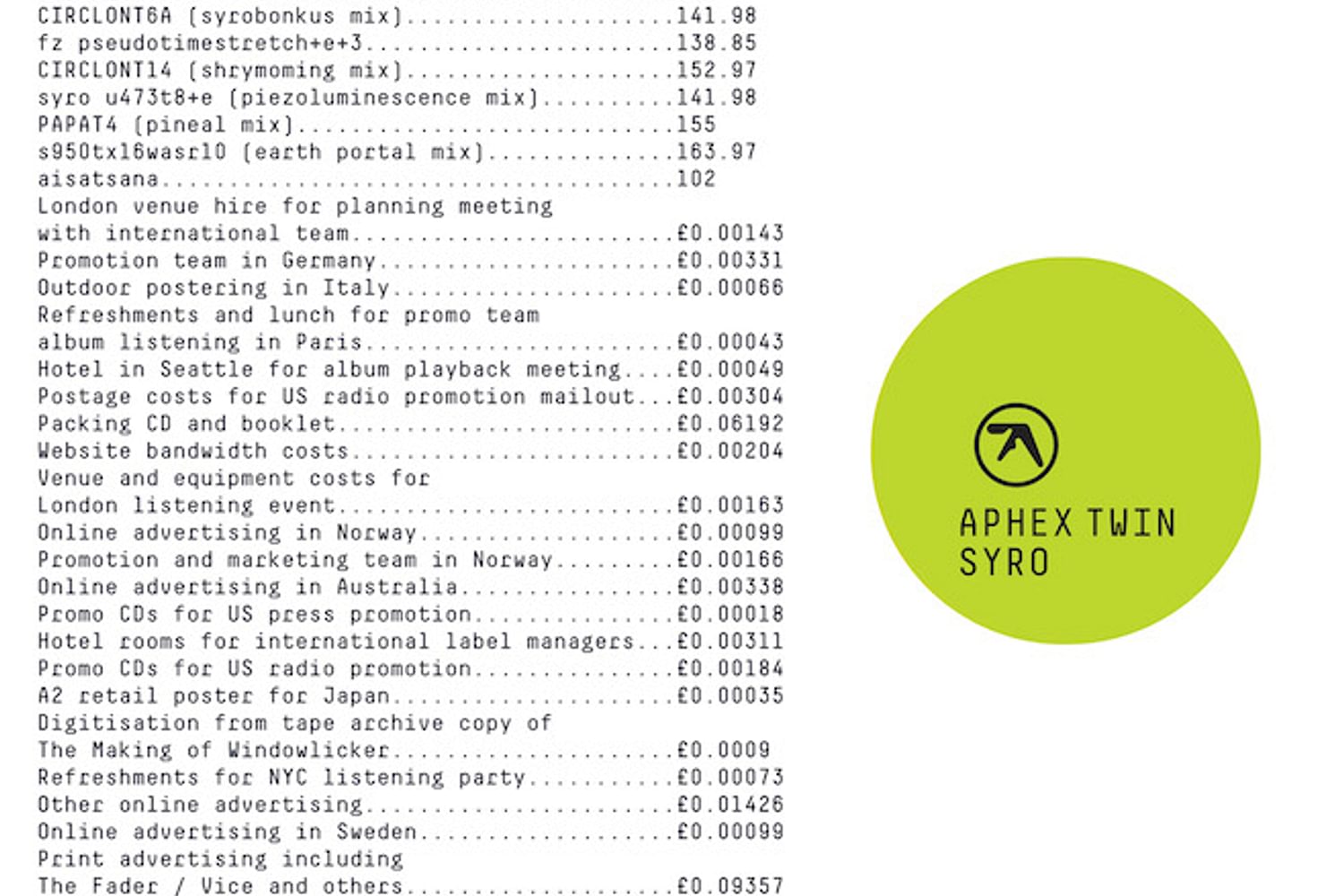 Aphex Twin - Syro