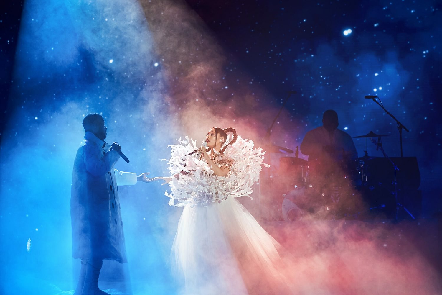 Ariana Grande and Kid Cudi share ‘Just Look Up’