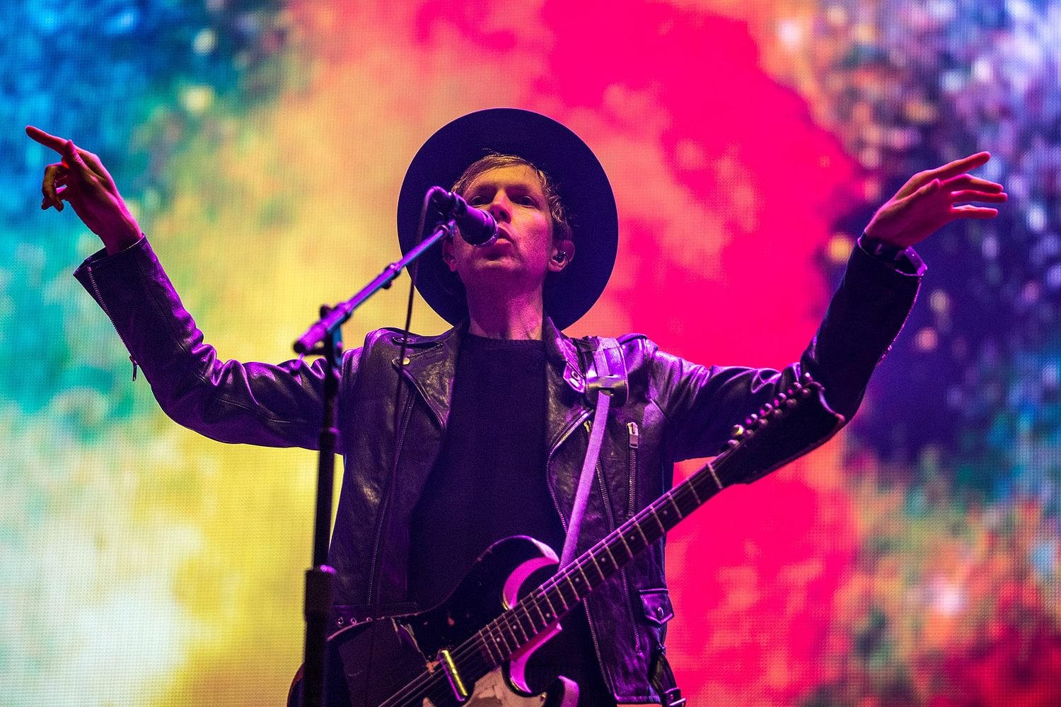 Beck gets colourful in his new ‘Wow’ video