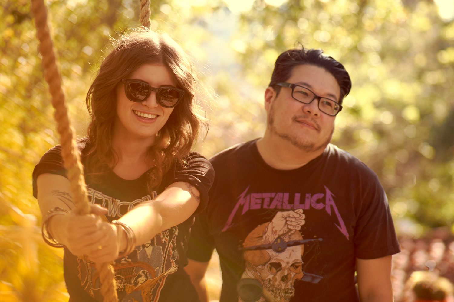 Best Coast play 'The Bandmate Game' on James Corden's Late Late Show