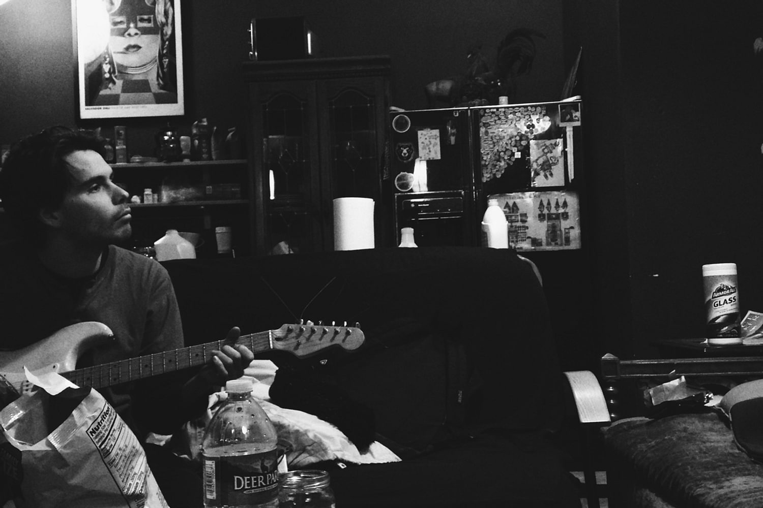 Moving in with Big Ups, as they record their second album