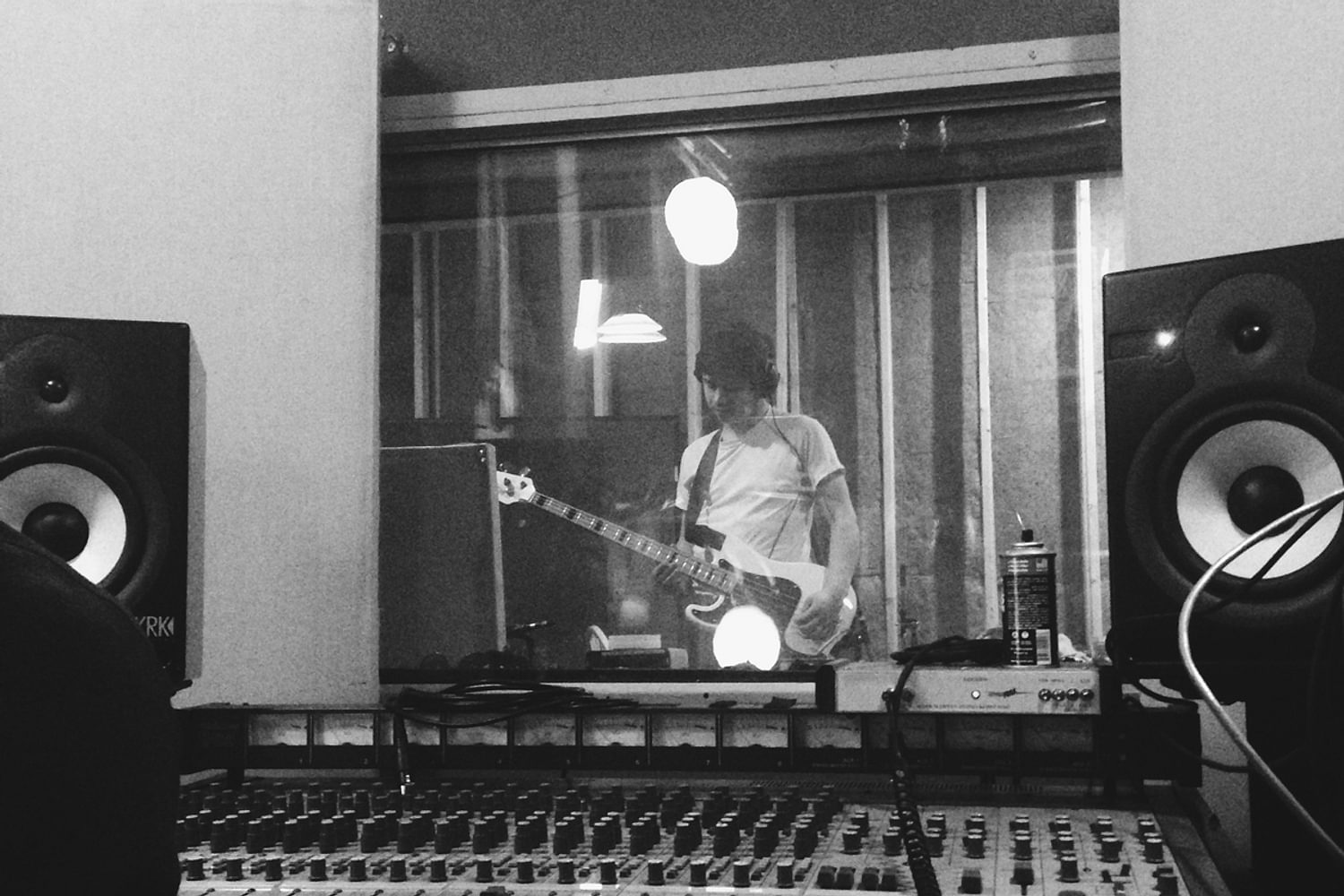 Moving in with Big Ups, as they record their second album