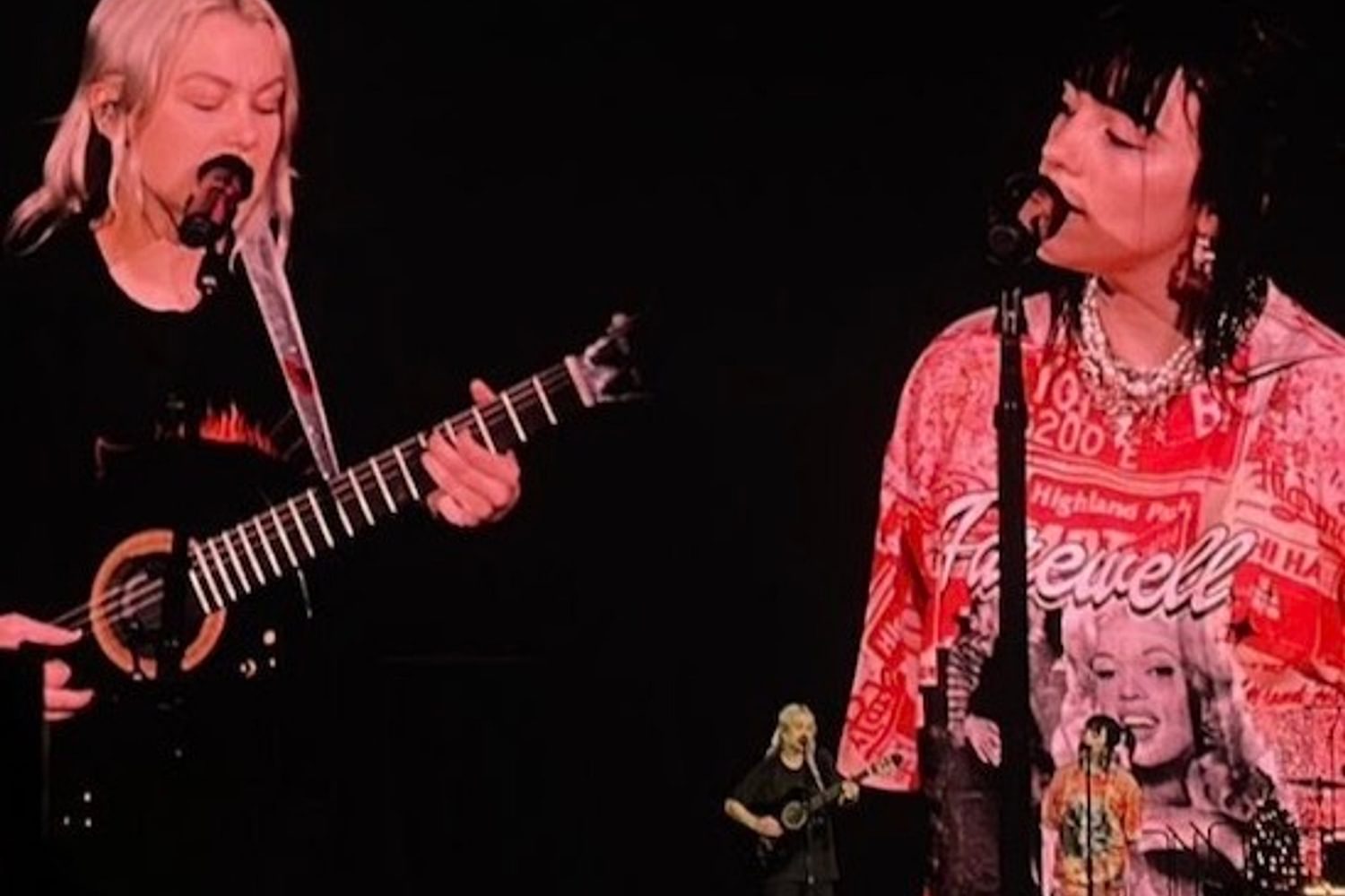 Watch Phoebe Bridgers and Billie Eilish perform ‘Motion Sickness’ together in LA