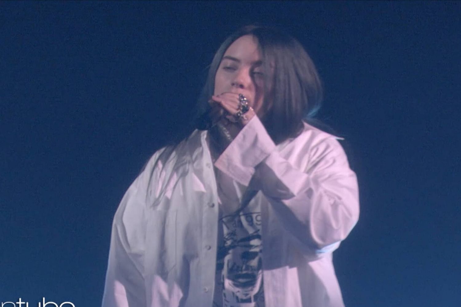 Watch Billie Eilish perform ‘when the party’s over’ live on Ellen