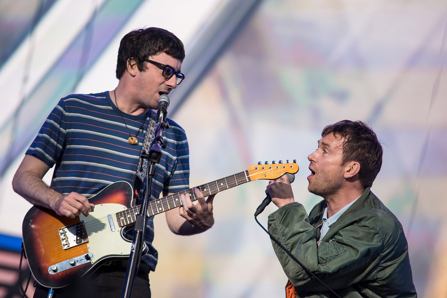 Watch Gorillaz play Blur’s ‘Song 2’ with Graham Coxon