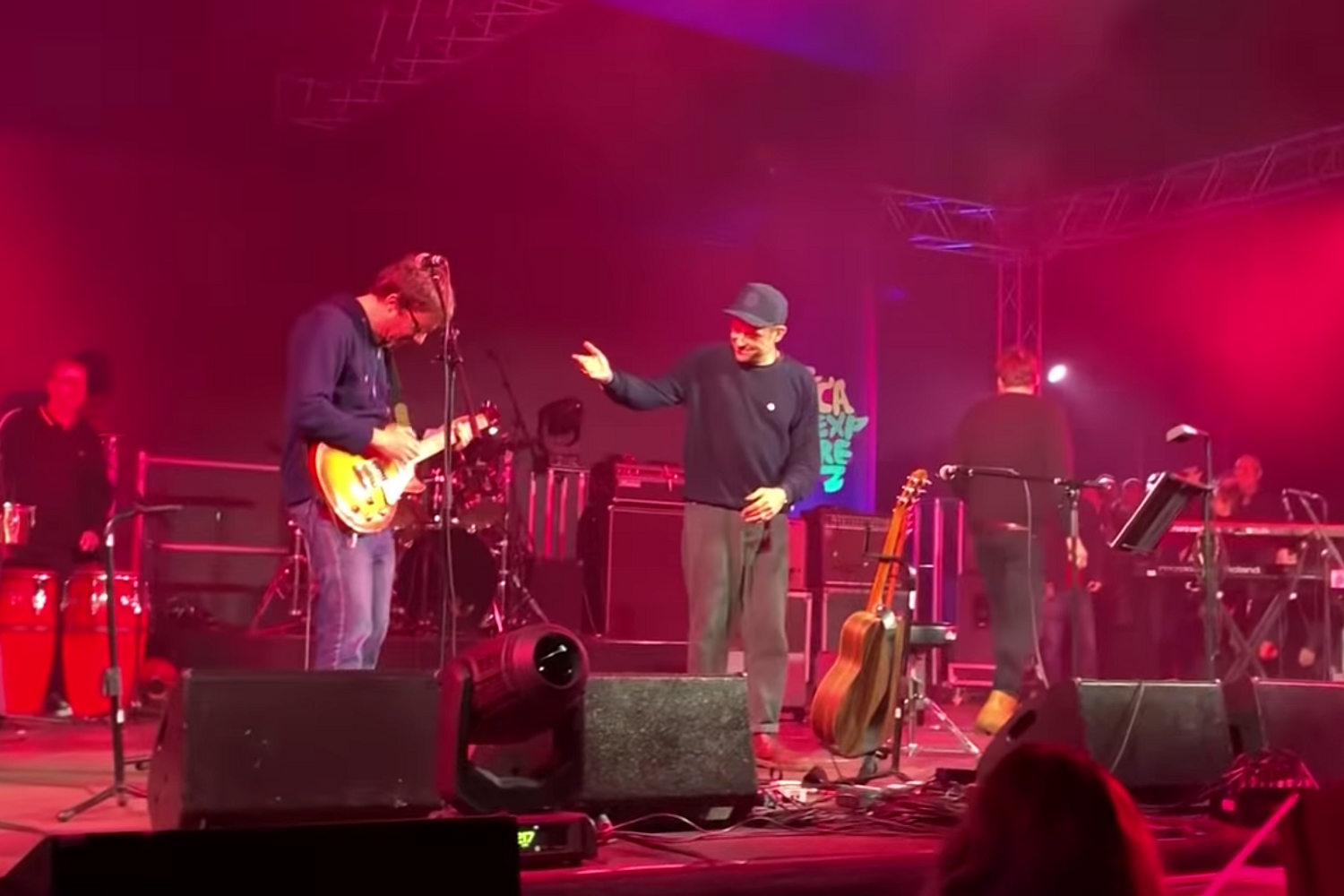 A surprise Blur reunion happened at the weekend…