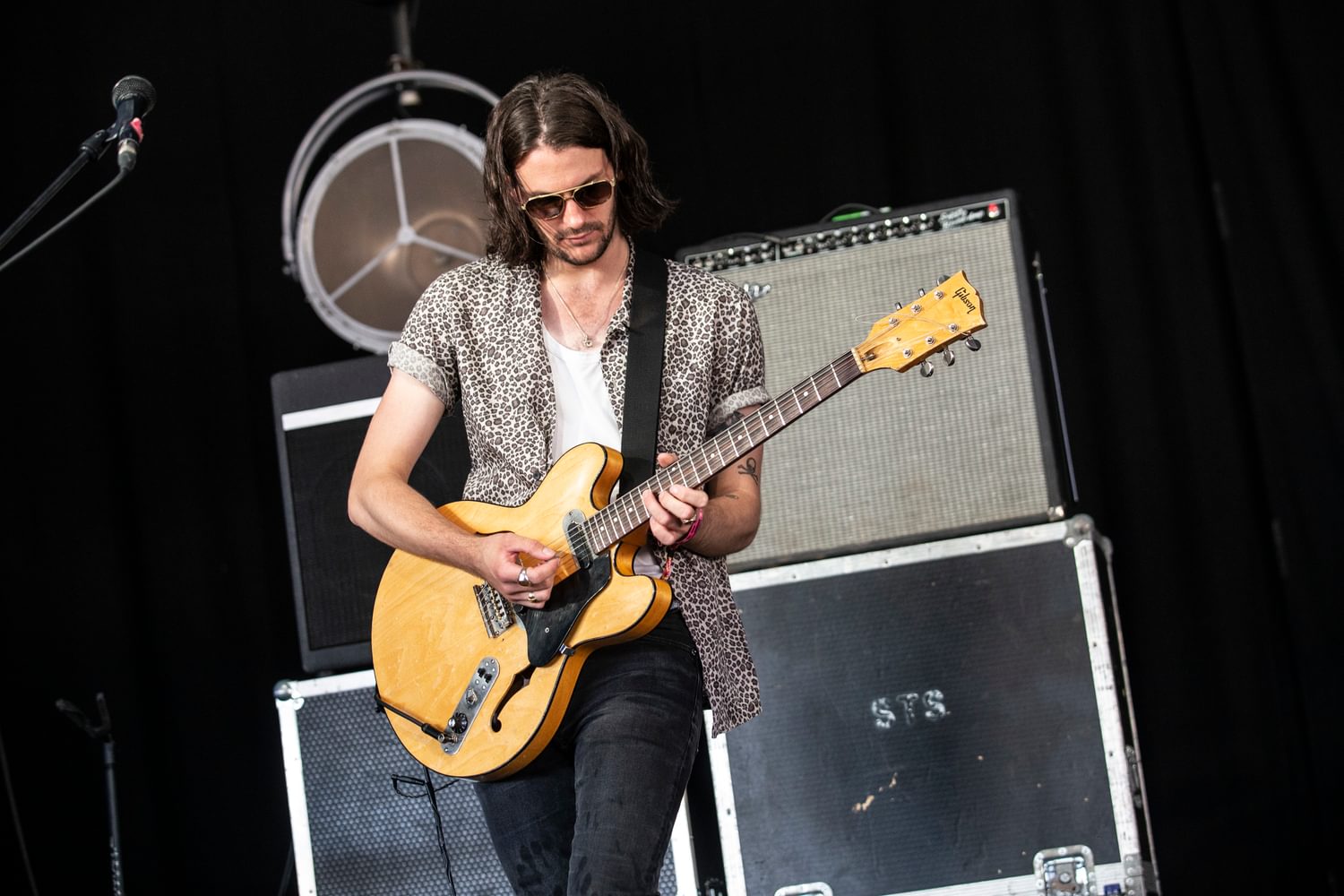 Black Honey offer up their brand of dark disco rock at Bestival 2018