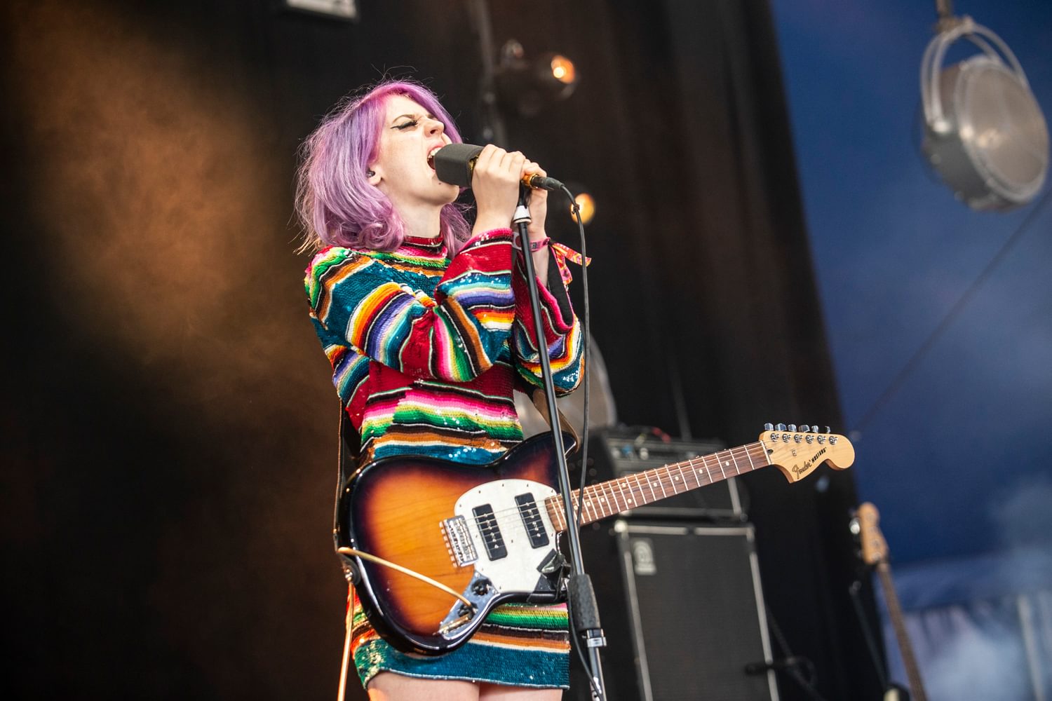 Black Honey offer up their brand of dark disco rock at Bestival 2018