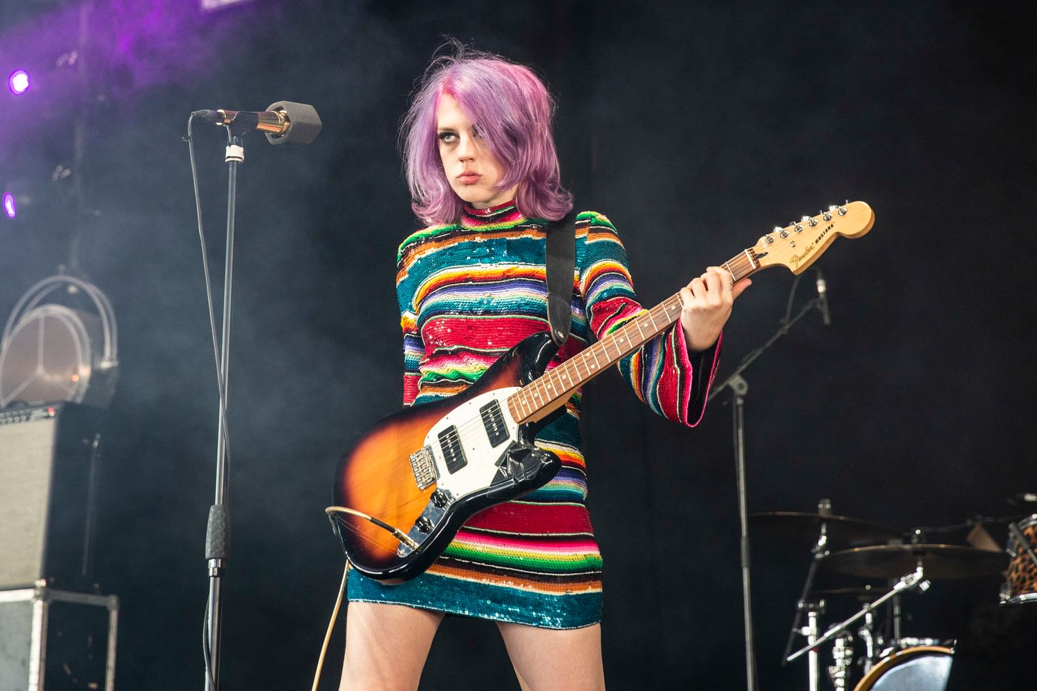 Black Honey offer up their brand of dark disco rock at Bestival 2018