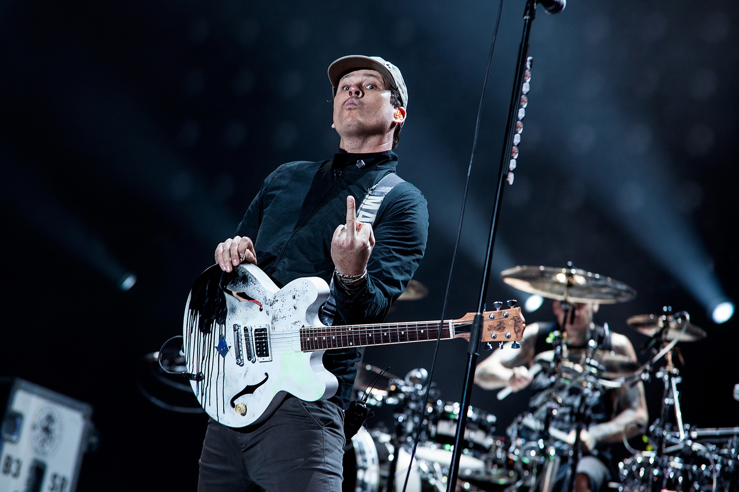 Tom Delonge is open to re-joining Blink-182 yet again