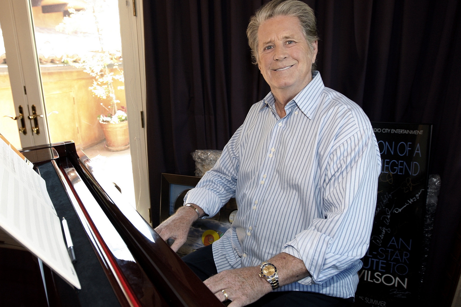 Brian Wilson of The Beach Boys is working on a new album