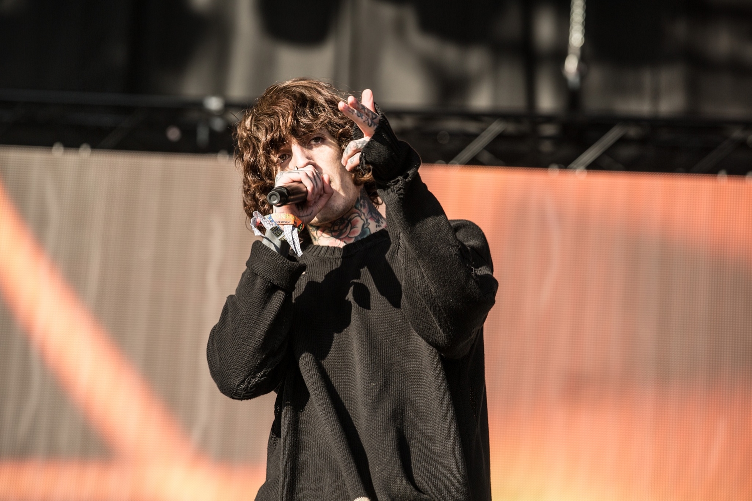 Oli Sykes has shared some sneak peeks at unreleased Bring Me The Horizon music